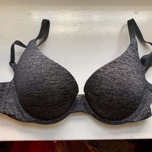 Black Victorias Secret Padded Bra